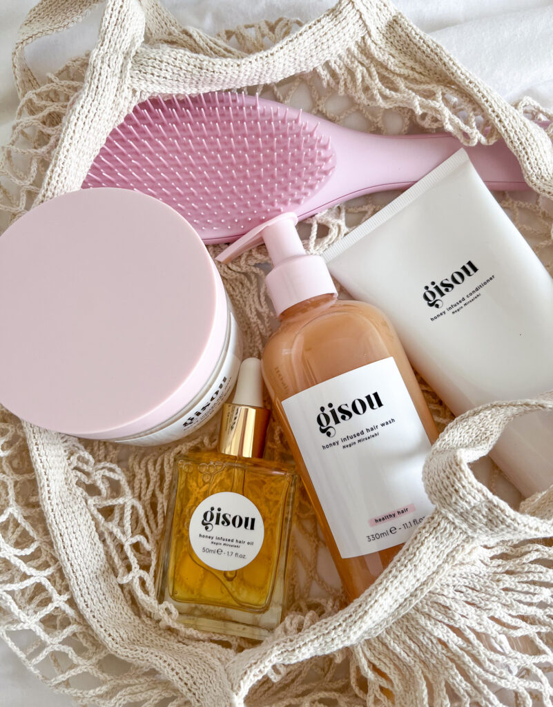 Gisou haircare products