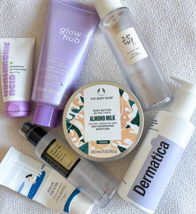 #ad | Some products gifted (*)

Quick fire reviews of my March empties 🗑️♻️

🫶 = Would repurchase
🤷‍♀️ = Might repurchase
👋 = Wouldn’t repurchase

@dermatica.skin Balancing Glycerin Gel Cleanser* 🫶 - Gentle and unscented, this is the perfect non-stripping gel cleanser. I highly recommend it for easily-irritated skin.

@cosrx Advanced Snail 96 Mucin Power Essence 🫶 - This one needs no explanation, it’s an icon for a reason. Really hydrating and super calming, it’s a must for dry, sensitive skin!

@otpskin 24/7 Moisturiser* 🤷‍♀️ - I love how this smells and how easily it blends into the skin. The only thing that would stop me from repurchasing is that it pills quite a lot if you don’t pair it with the right products.

@round.lab Birch Juice Sun Cream 🫶 - Easily within my top 3 when it comes to sunscreens. I love how moisturising it is and how natural the finish is. Most importantly, it doesn’t sting my eyes!

@glowhubbeauty Beat the Bacne Body Cleanser 🫶 - Simple but effective. This smells nice and really helps improve skin texture.

@beautyofjoseon_official Ginseng Essence Water 🫶 - This is soothing and very lightweight. It’s also absorbs quickly and layers well, no complaints here!

@thebodyshop Almond Milk Body Butter 🫶 - This feels so luxe. It smells great and has such a rich texture. It takes a little while to massage into the skin but it does dry down to a nice non-sticky finish.

Have you tried any of these? 💗